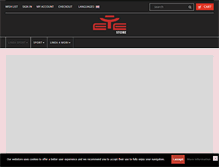 Tablet Screenshot of eyesportshop.com